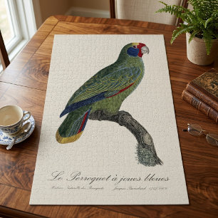 Perroquet  joues bleues / Red-tailed amazon  Jigsaw Puzzle