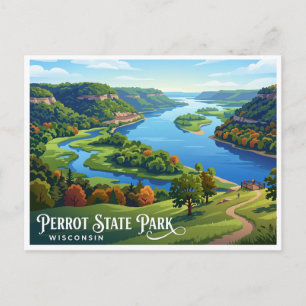Perrot State Park Trempealeau Postcard