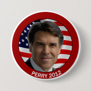 Perry 2012 7.5 cm round badge