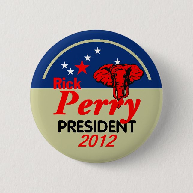 Perry 2012 Button (Front)