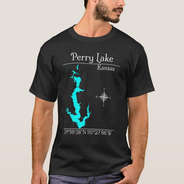 Perry Lake Kansas T-Shirt (Front)