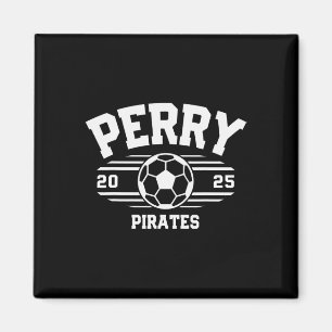 Perry Pirates Soccer Byll 2025 Magnet