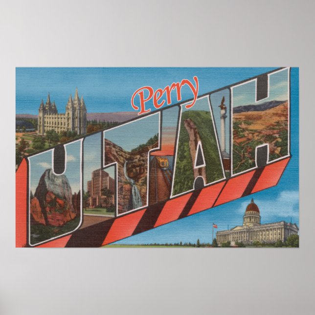 Perry, UtahLarge Letter ScenesPerry, UT Poster (Front)