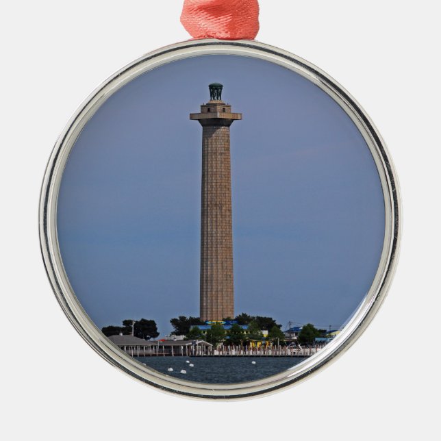 Perry's Victory and International Peace Memorial Metal Tree Decoration (Front)