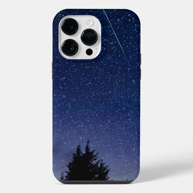 Perseid Meteor Shower iPhone Case (Back)