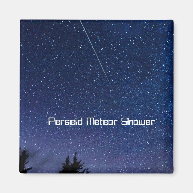 Perseid Meteor Shower Magnet (Front)