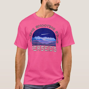 Perseids Shooting Star Gazing I Star Hunter Astron T-Shirt
