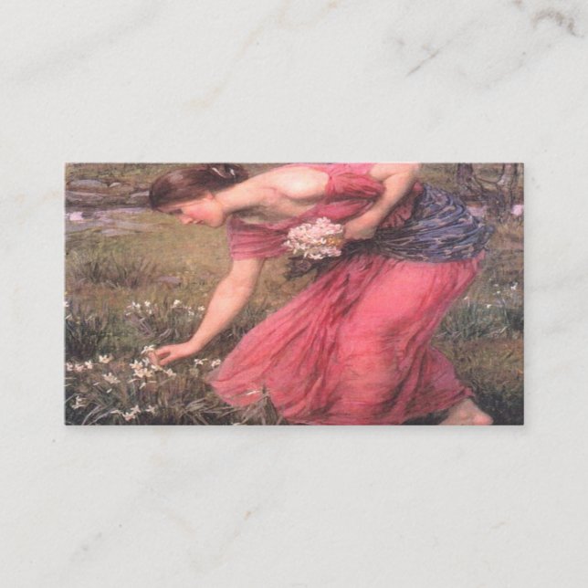 Persephone John William Waterhouse Business Card (Front)
