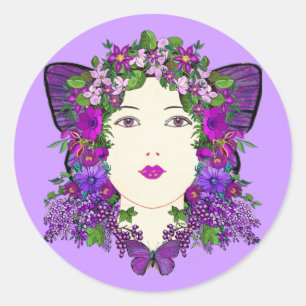 Persephone Lilac Sticker