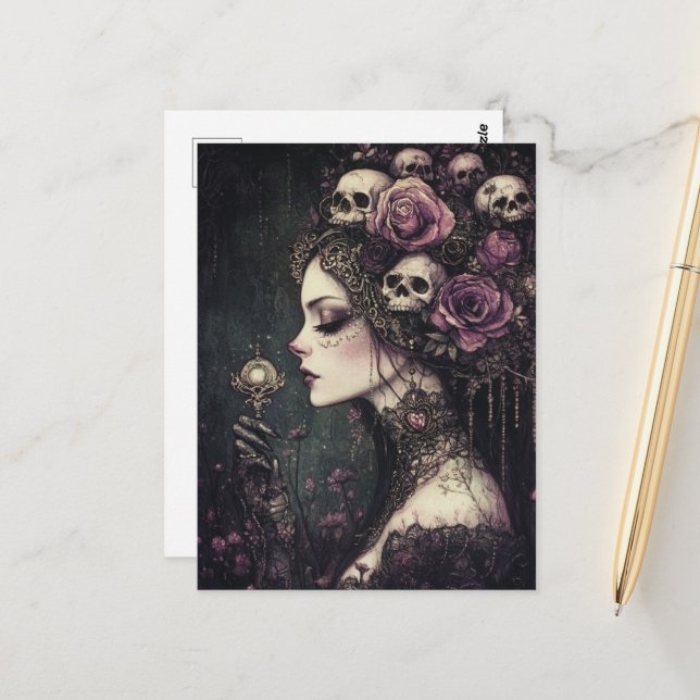 Persephone Postcard (Front/Back In Situ)