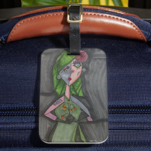 Persephone, Queen of the Underworld Luggage Tag