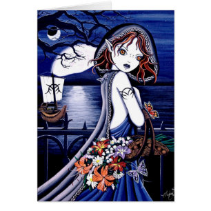 Persephone River Styx Fairy Card