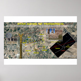 Persepolis Pleiades Pattern 1 Poster