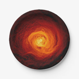 Perseus A Galaxy Paper Plate