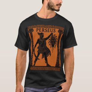 Perseus and Medusa Greek Mythology Hero Art T-Shirt