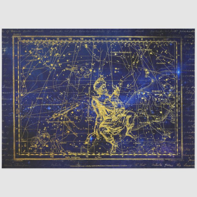 perseus constellation tissue paper (Front)