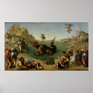 Perseus Rescuing Andromeda Poster