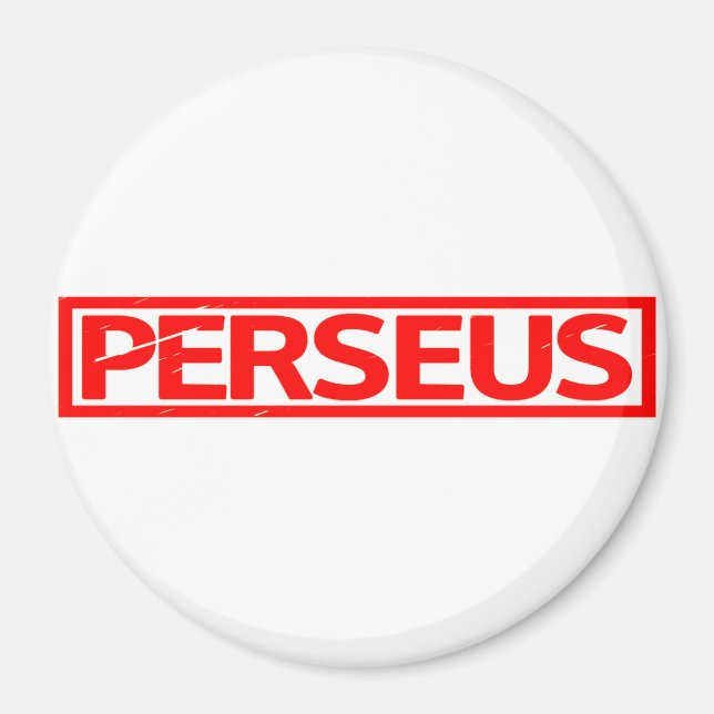 Perseus Stamp Magnet (Front)