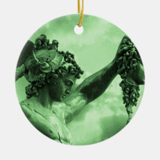 Perseus vs Medusa Ceramic Tree Decoration