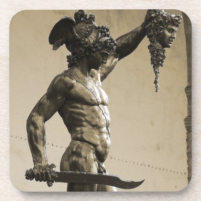 Perseus with the head of Medusa Coaster (Front)