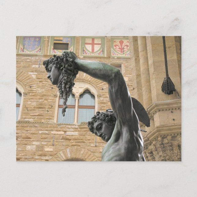 Perseus with the head of Medusa Florence, Italy Postcard (Front)