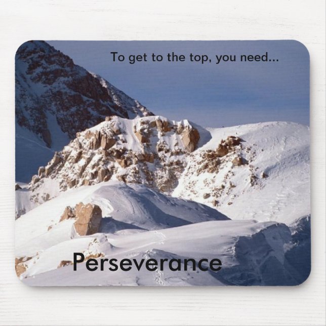 Perseverance  by TDGallery Mouse Pad (Front)
