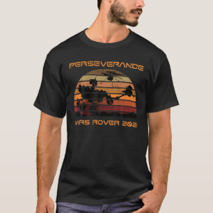 Perseverance Mars Rover 2021 Ingenuity Retro Vinta T-Shirt