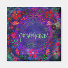 Perseverance Purple Floral ONE WORD Inspirivity
