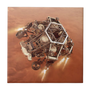 Perseverance Rover Firing Up Descent Stage Engines Tile