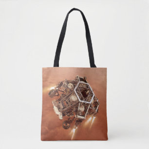 Perseverance Rover Firing Up Descent Stage Engines Tote Bag