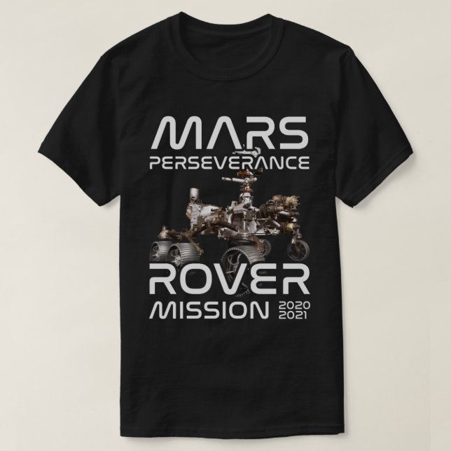 Perseverance Rover T-Shirt (Design Front)