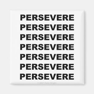 Persevere - Magnet