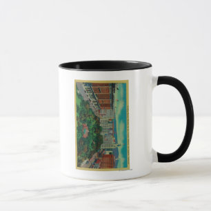 Pershing Square showing the Los Angeles Mug