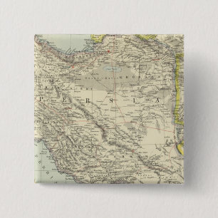 Persia 15 Cm Square Badge