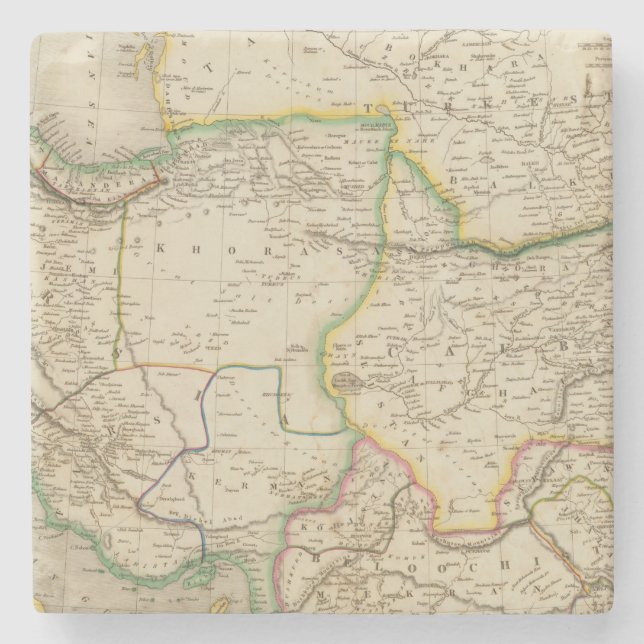 Persia 3 stone coaster (Front)