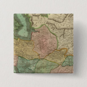 Persia 8 15 cm square badge