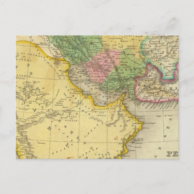 Persia Arabia Postcard (Front)