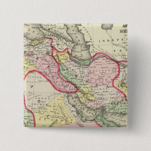 Persia, Arabia, Turkey, Afghanistan, Beloochistan 15 Cm Square Badge