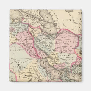 Persia, Arabia, Turkey, Afghanistan, Beloochistan Magnet