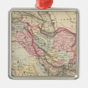 Persia, Arabia, Turkey, Afghanistan, Beloochistan Metal Tree Decoration