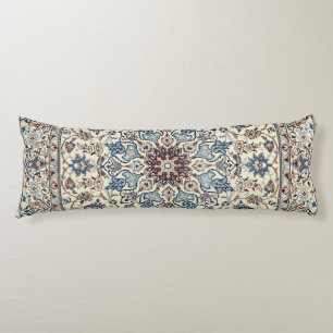 Persia Dusty Blue Grey Grey Accent  Body Cushion