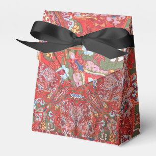 Persian and Turkish design fabric photo Favour Box