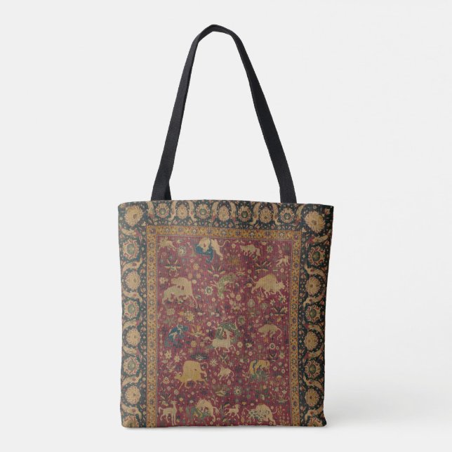 Persian Animal Carpet Tote Bag (Back)