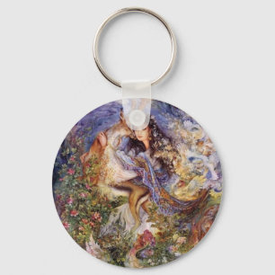 Persian art key ring