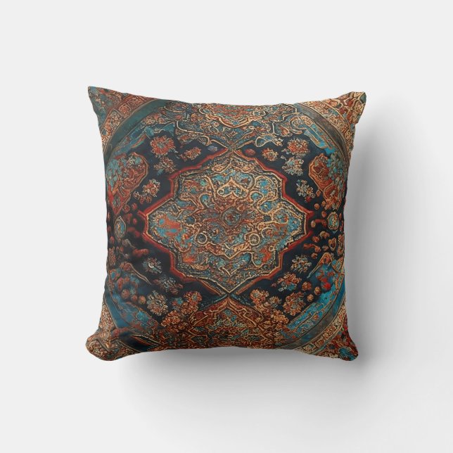 Persian Beautiful Old Pattern Trendy Collection Cushion (Front)
