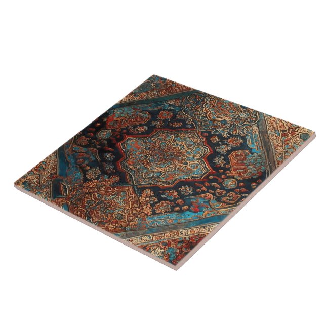 Persian Beautiful Old Pattern Trendy Collection Tile (Side)