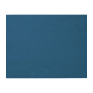 Persian Blue Personalised Trend Colour Background Wood Wall Art