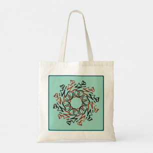 Persian Calligraphy Tote Bag
