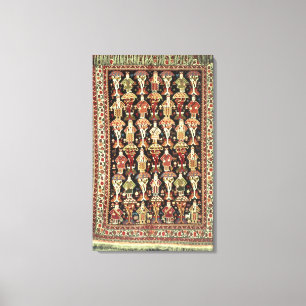 Persian carpet, 19th-20th century canvas print