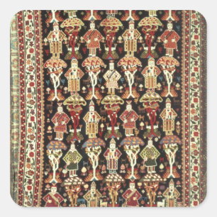 Persian carpet, 19th-20th century square sticker
